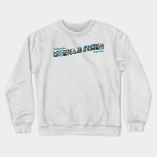 Greetings from Buenos Aires in Argentina Vintage style retro souvenir Crewneck Sweatshirt